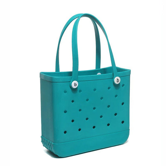 Waterproof Large Rubber Beach Bag with Inner Bag