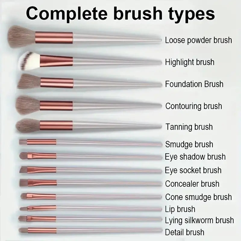 Makeup Brush Set - Soft Fluffy Professional Cosmetic Tools